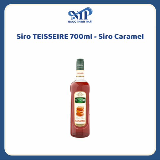 SYRUP TEISSEIRE 700ml - Siro Caramel