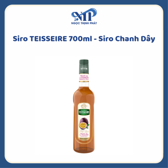 SYRUP TEISSEIRE 700ml - Siro Chanh Dây