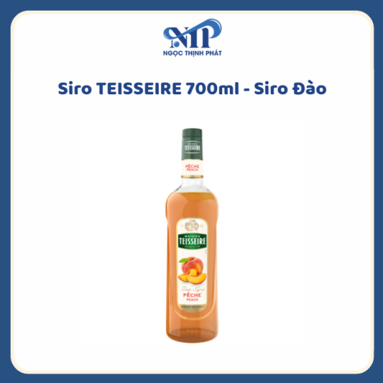 SYRUP TEISSEIRE 700ml - Siro Đào