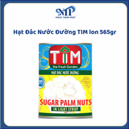 Hạt Đác Nước Đường TIM 560gr (CTKM: Mua 12 hộp giảm 2k/1 hộp)