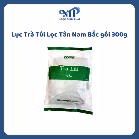 Lục Trà Túi Lọc TÂN NAM BẮC gói 300gr (CTKM: Mua 1 thùng giảm 1k/gói)
