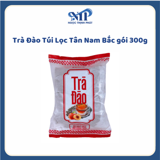 Trà Đào Túi Lọc TÂN NAM BẮC gói 300gr (CTKM: Mua 1 thùng giảm 1k/gói)