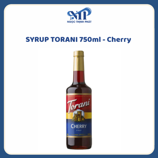 SYRUP TORANI 750ml - Siro Cherry (CTKM: Mua 12 chai giảm 2k/chai, có thể mix)