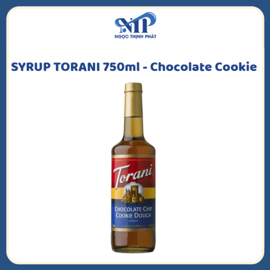 SYRUP TORANI 750ml - Siro Chocolate Cookie (CTKM: Mua 12 chai giảm 2k/chai, có thể mix)