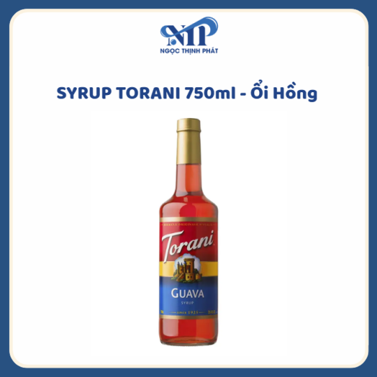 SYRUP TORANI 750ml - Siro Ổi Hồng (CTKM: Mua 12 chai giảm 2k/chai, có thể mix)