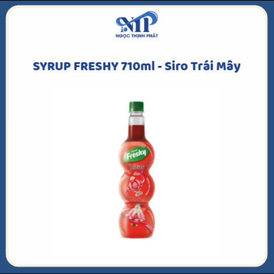 SYRUP FRESHY 710ml - Siro Trái Mây (CTKM: Mua 12 chai giảm 5k/chai, có thể mix)