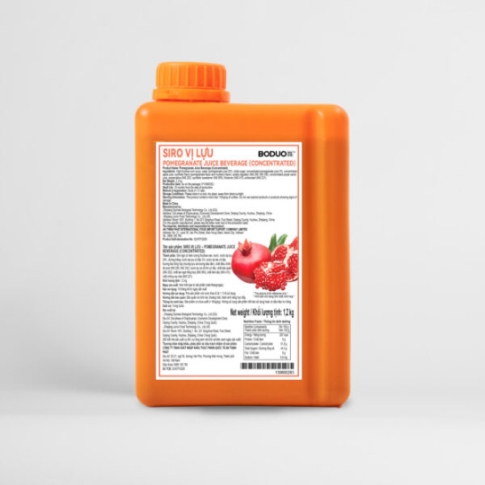 Siro Vị Lựu Boduo – Pomegranate Syrup 1.2kg