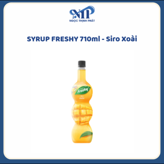 SYRUP FRESHY 710ml - Siro Xoài (CTKM: Mua 12 chai giảm 5k/chai, có thể mix)