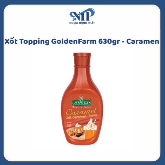 Xốt Topping GoldenFarm 630gr - Caramen